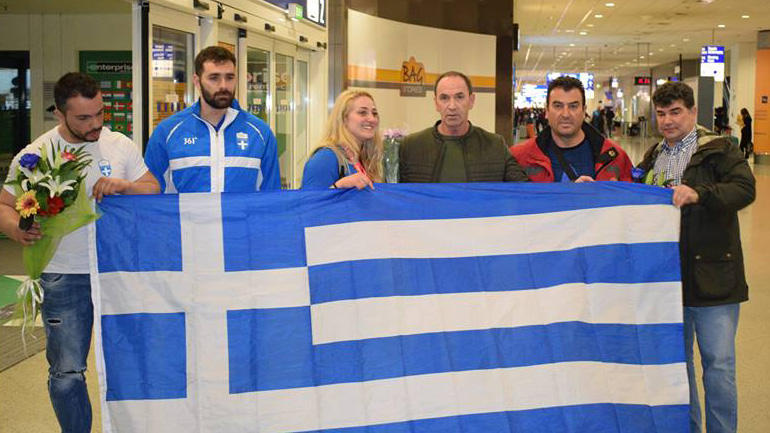 Άρση Βαρών: Η υποδοχή της θριαμβευτικής ελληνικής αποστολής