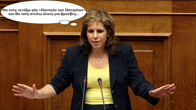 Μετά την «Παναγία των Πατησίων», η Εύη Χριστοφιλοπούλου ξαναχτυπά με άλλα… μνημειώδη μνημεία