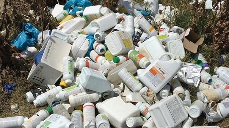 Μεγάλο πρόβλημα οι κενές συσκευασίες από φυτοφάρμακα