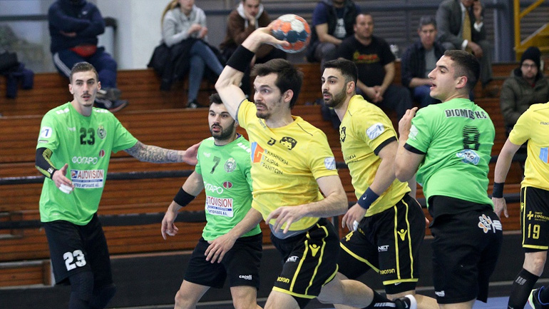 Χάντμπολ: Προβάδισμα πρόκρισης για την ΑΕΚ, 30-17 τον Δούκα