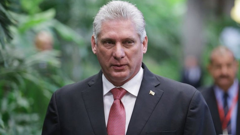 «Εμείς οι Κουβανοί δεν παραδινόμαστε», απαντά στην κυβέρνηση των ΗΠΑ ο πρόεδρος Μιγκέλ Ντίας-Κανέλ