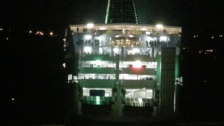 Εσπευσμένη επιστροφή του Blue Galaxy στο λιμάνι της Σούδας λόγω ασθένειας επιβάτη