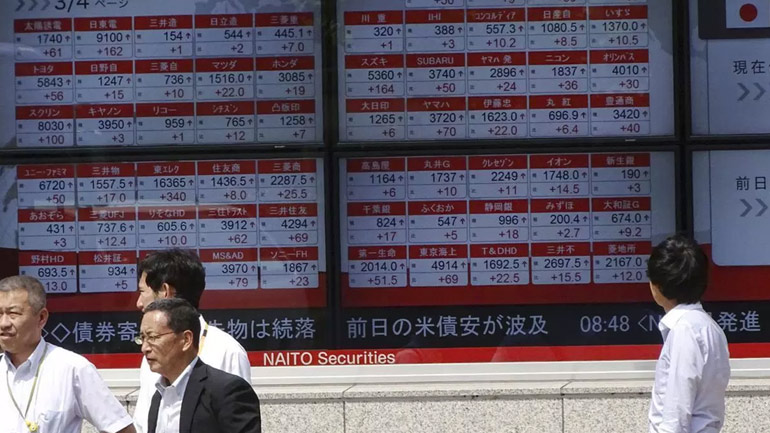 Ανοδικές τάσεις στο χρηματιστήριο του Τόκιο