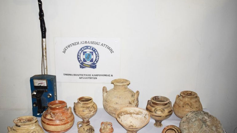 Συνελήφθησαν αρχαιοκάπηλοι στη Μεσσηνία