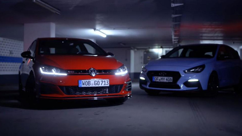 VW Golf GTI TCR εναντίον Hyundai i30 N Performance VW Golf GTI TCR εναντίον Hyundai i30 N Performance