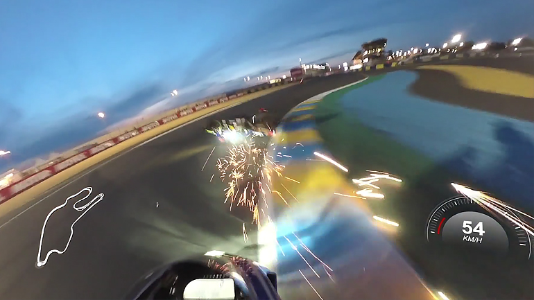 Μια αγωνιστική βόλτα στο Le Mans by night