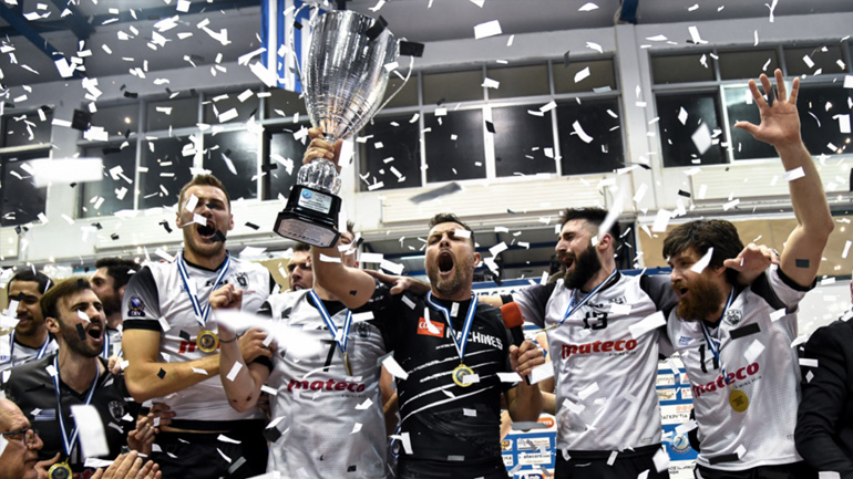 Βόλεϊ: Υπερασπίστηκε τον τίτλο του ο ΠΑΟΚ – Νίκησε τον Ηρακλή και κατέκτησε το Κύπελλο Ελλάδας