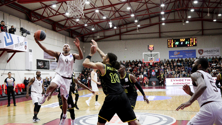 Μετρά αντίστροφα για τα πρώτα του πλέι οφ ο Ήφαιστος Λήμνου, 73-64 τον Άρη