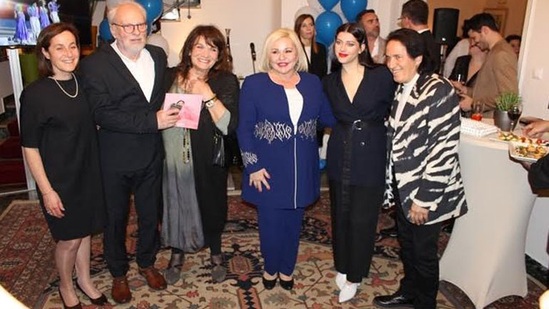 Εκδήλωση για την ελληνική αποστολή στη Eurovision στην οικία της Πρέσβεως του Ισραήλ