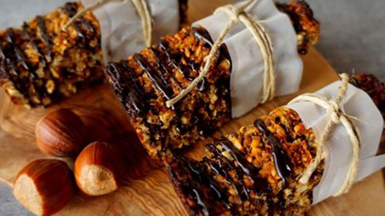 Σπιτικές μπάρες δημητριακών