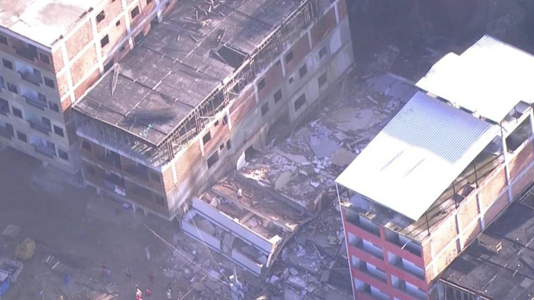 Βραζιλία: Στους 22 οι νεκροί από την κατάρρευση κτηρίων σε φαβέλα του Ρίο ντε Τζανέιρο