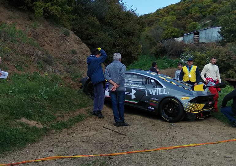 Η άτυχη στιγμή με την έξοδο της Lamborghini Huracan