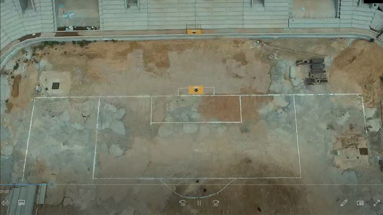 AEK: Οριοθετήθηκε ο αγωνιστικός χώρος στην «Αγια-Σοφιά»