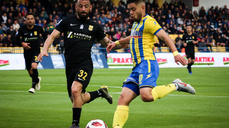 Έφυγε με τη νίκη από το Αγρίνιο ο Άρης, 2-1 τον Παναιτωλικό