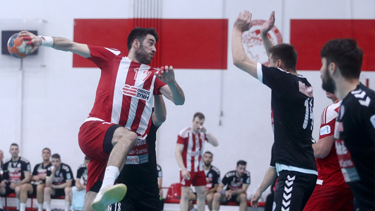 Χάντμπολ: Έκανε επίδειξη δύναμης ο Ολυμπιακός, 30-13 τη Δράμα