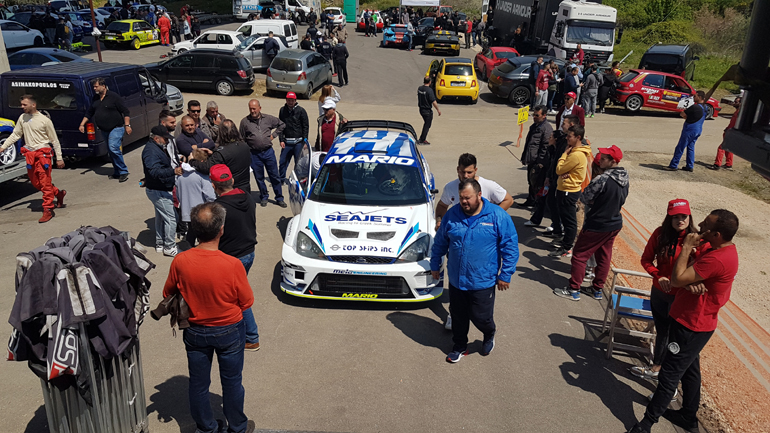 Το Ford Focus ST170 του Μάριου Ηλιόπουλου...