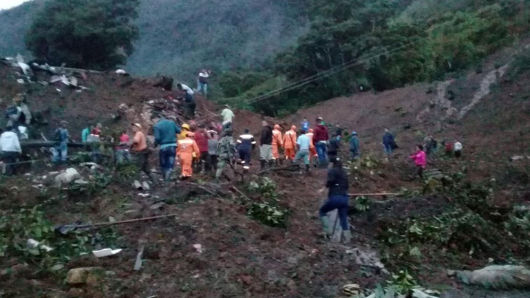 Κολομβία: Τουλάχιστον 17 νεκροί λόγω κατολίσθησης