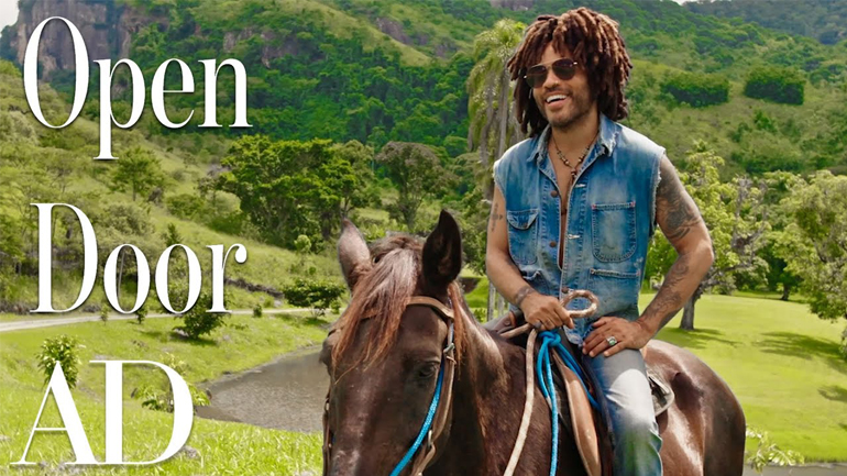 Βόλτα στη χασιέντα του Lenny Kravitz