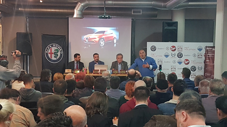 Πολύς κόσμος βρέθηκε στην ομιλία του Αλέξανδρου Λιώκη