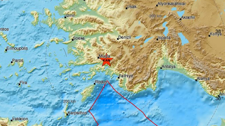 Σεισμική δόνηση 4,2R στη δυτική Τουρκία