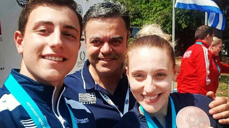 Σκοποβολή: Στο Πεκίνο τα αδέλφια Κορακάκη