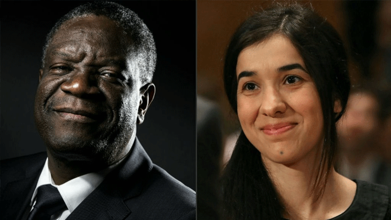 Οι βραβευμένοι με Νόμπελ Ειρήνης Ντ. Μουκουέγκε και Ν. Μουράντ ζητούν δικαιοσύνη για τα θύματα σεξουαλικής βίας