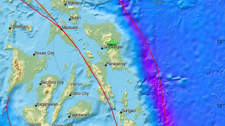 Σεισμός 6,4R στις Φιλιππίνες