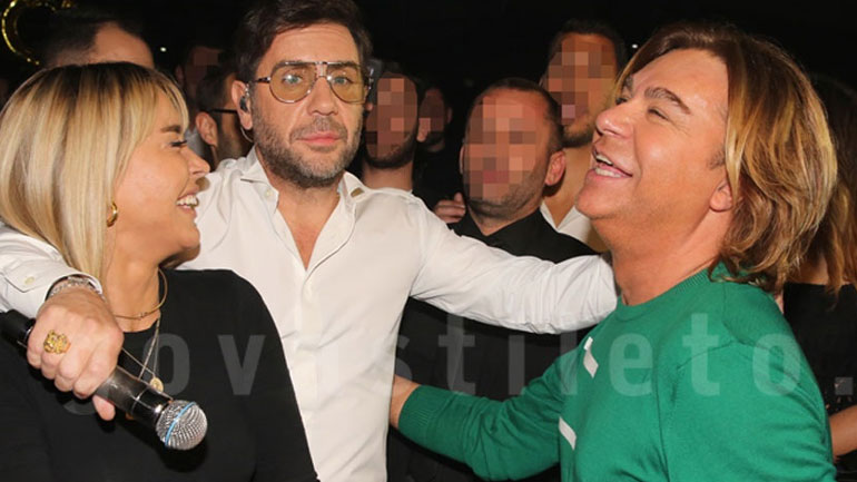 Αμαρυλλίς: Διασκέδασε με την ψυχή της στον Γιώργο Μαζωνάκη!