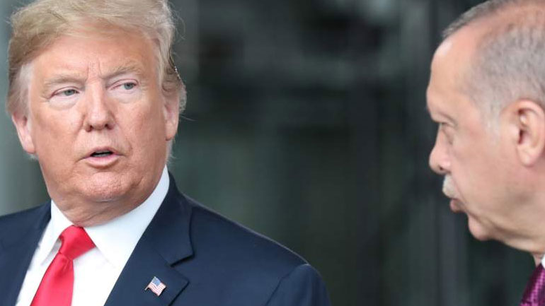 Ανοιχτό το ενδεχόμενο να έχει συνάντηση σύντομα με τον Τραμπ αφήνει ο Ερντογάν
