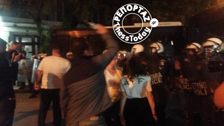 Θεσσαλονίκη: Ένταση στην πορεία για τη γενοκτονία των Αρμενίων