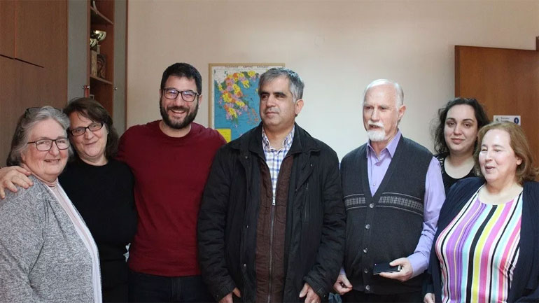 Ν. Ηλιόπουλος στην Εθνική Ομοσπονδία Τυφλών: «Σχεδιάζουμε μαζί μία πόλη φιλική για ΑμεΑ και εμποδιζόμενα άτομα»