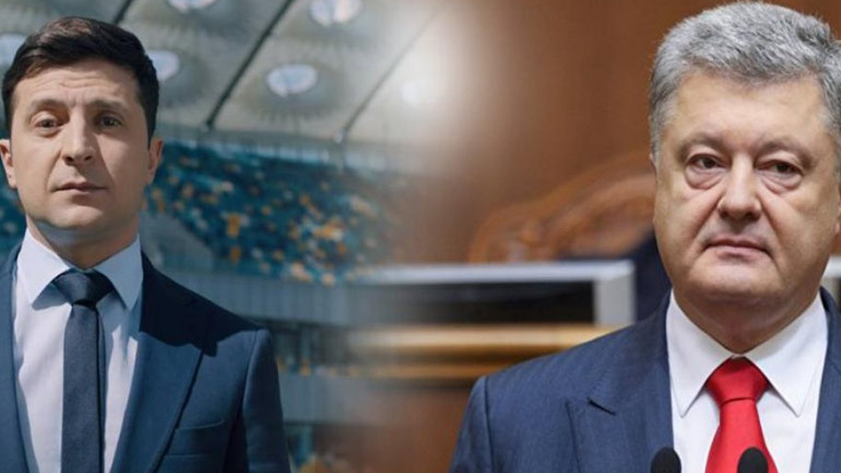 Ουκρανία: Κοινό «μέτωπο» Ζελένσκι-Ποροσένκο κατά Πούτιν