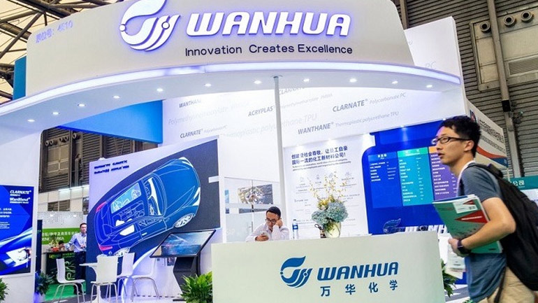 Κίνα: Ετήσια αύξηση εσόδων κατά 14,11% για την Wanhua το 2018