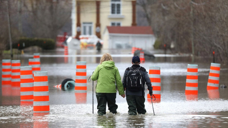 Καναδάς: Σε κατάσταση έκτακτης ανάγκης η Οτάβα λόγω του κινδύνου εκτεταμένων πλημμυρών