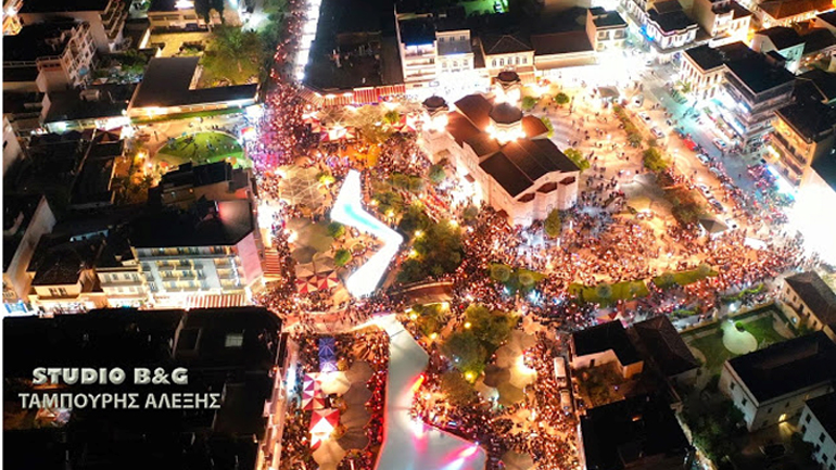 Λαοθάλασσα στο Άργος στην συνάντηση των Επιτάφιων