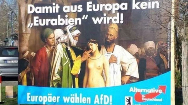 Αντιδράσεις προκαλεί στη Γερμανία η προεκλογική αφίσα της AfD