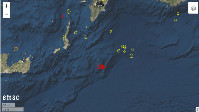 Σεισμός 4,2 στα Δωδεκάνησα