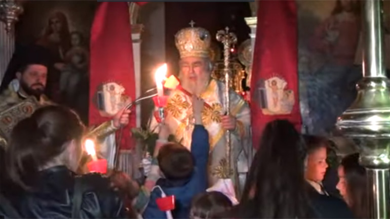 Ζάκυνθος: Ανάσταση στον Ιερό Ναό Ζωοδόχου Πηγής Μπόχαλης