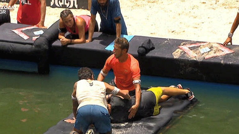 Survivor: Σε κακή κατάσταση Έλληνας παίκτης μετά το αγώνισμα