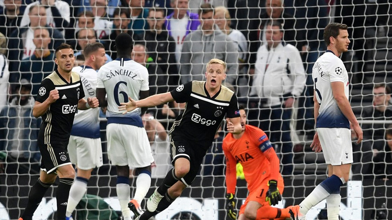 Ασταμάτητος ο Άγιαξ – Νίκησε 1-0 την Τότεναμ και απέκτησε προβάδισμα πρόκρισης για τον τελικό του Τσάμπιονς Λιγκ