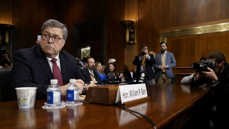 Έκθεση Μιούλερ: Ο Ουίλιαμ Μπαρ υπερασπίζεται ενώπιον επιτροπής της Γερουσίας τους χειρισμούς του