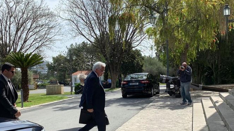 Ο Ιωνάς Νικολάου στο Προεδρικό Μέγαρο