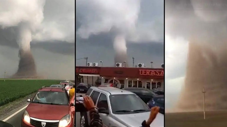 Aνεμοστρόβιλος «σάρωσε» τη Ρουμανία: Δώδεκα τραυματίες έπειτα από ανατροπή λεωφορείου