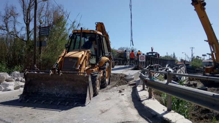 Χανιά: Εκτός λειτουργίας η γέφυρα Ιάρδανου λόγω έργων