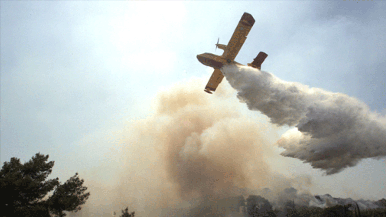 Υπό έλεγχο η πυρκαγιά στη Μεταμόρφωση Χαλκιδικής