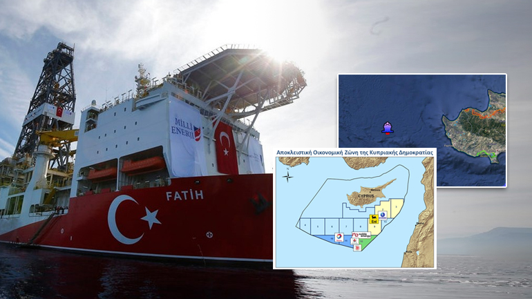 “Πόλεμος νεύρων” στην ΑΟΖ της Κύπρου