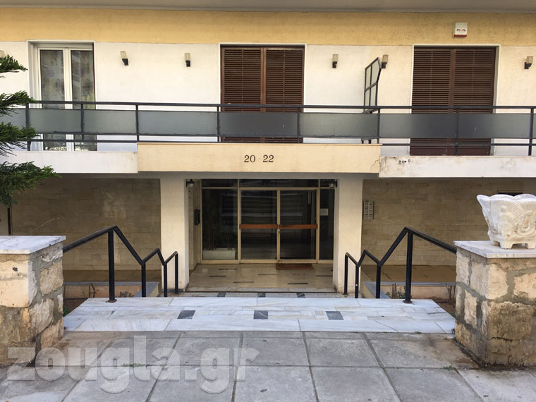 Το σπίτι όπου διέμενε η γυναίκα