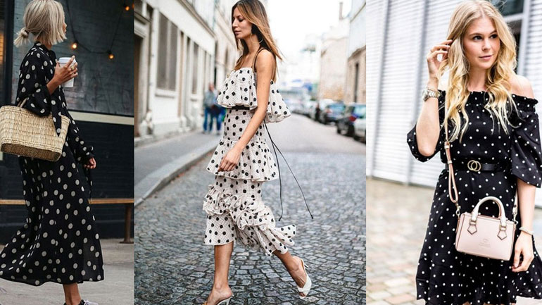 Το πουά είναι ένα από τα πιο top fashion trends της σεζόν!