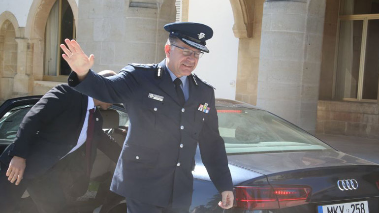 Αποπέμφθηκε ο αρχηγός της Αστυνομίας της Κύπρου