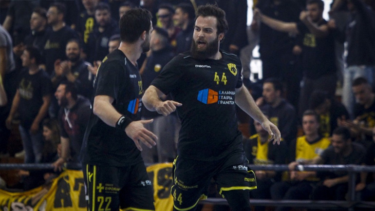 Χάντμπολ: Πρόβαδισμα πρόκρισης για την ΑΕΚ, 27-26 τον ΠΑΟΚ